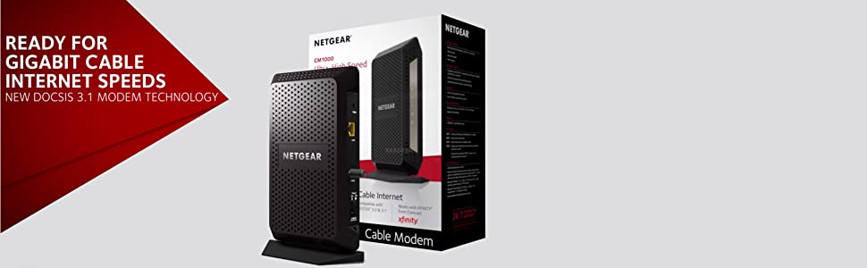 docsis 3.1 modem and router